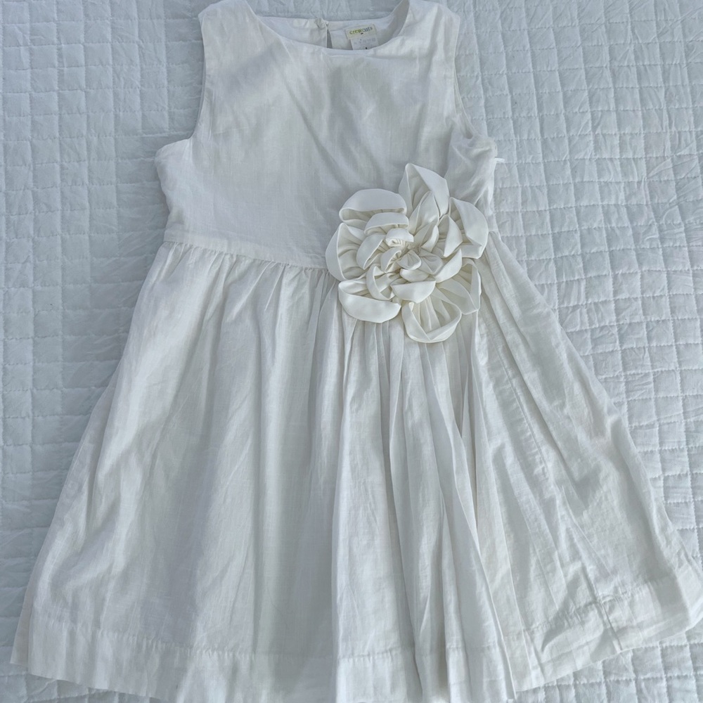 💕CREWCUTS WHITE DRESS SIZE 8💕